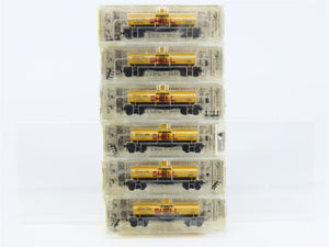 N Scale Micro-Trains MTL 65092 SCCX Shell 39' Single Dome Tankcar 6-Pack