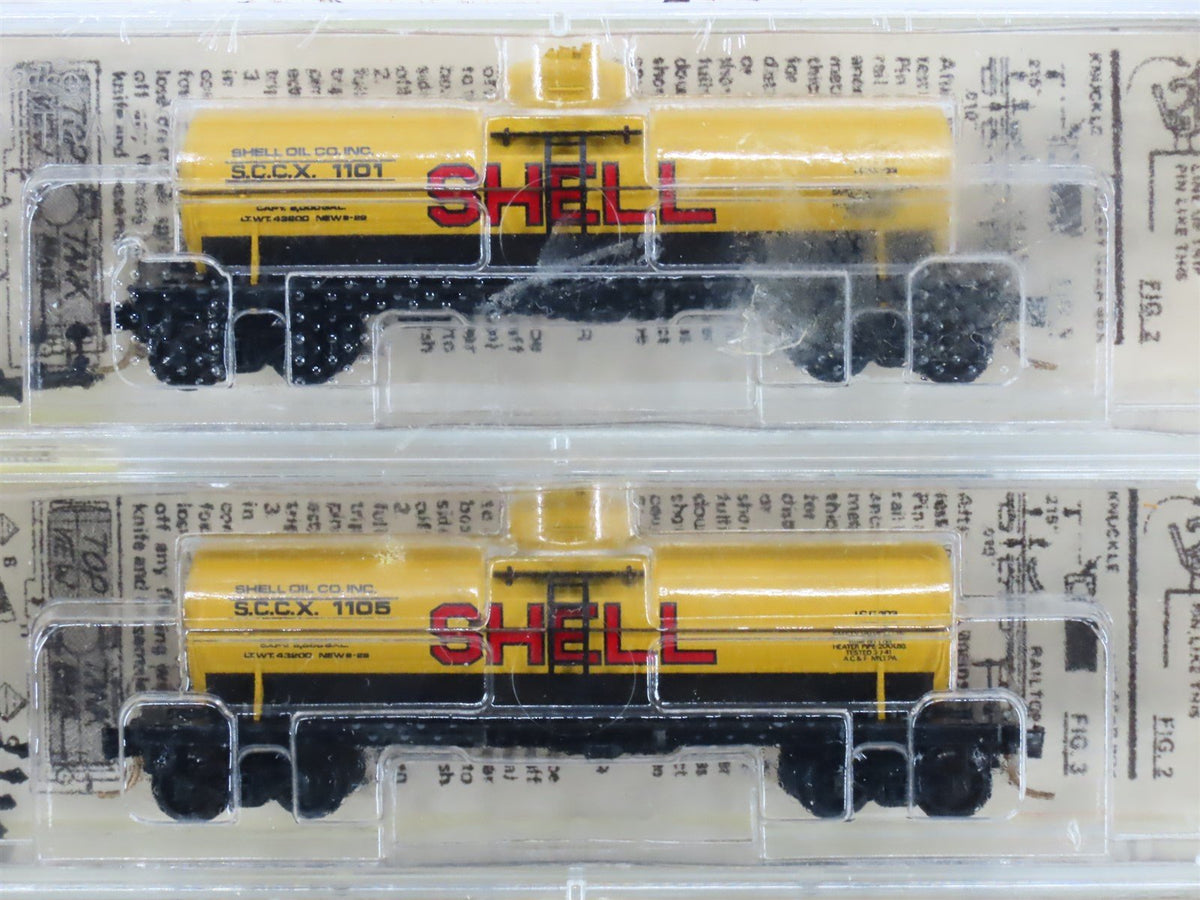 N Scale Micro-Trains MTL 65092 SCCX Shell 39&#39; Single Dome Tankcar 6-Pack