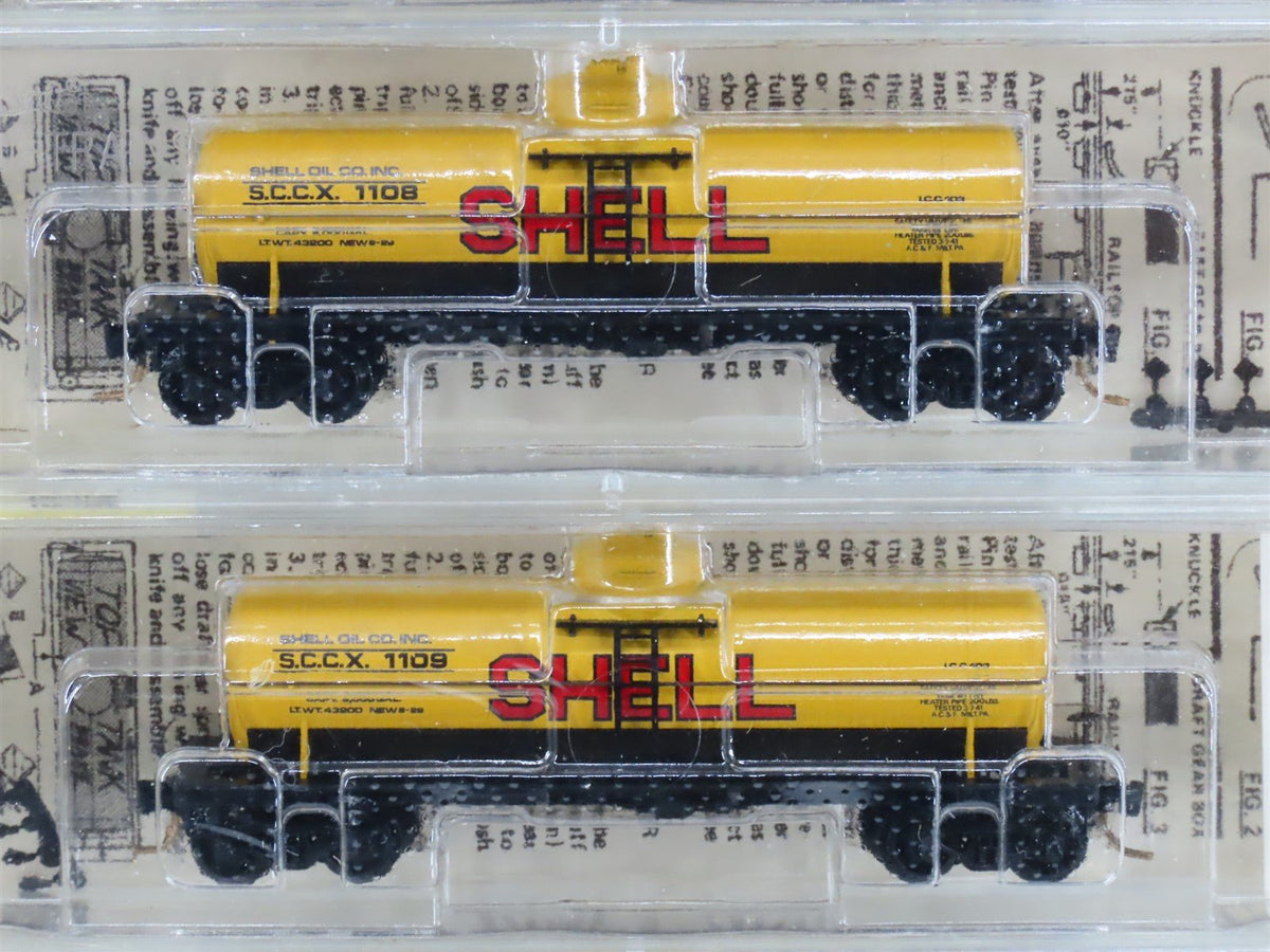 N Scale Micro-Trains MTL 65092 SCCX Shell 39&#39; Single Dome Tankcar 6-Pack