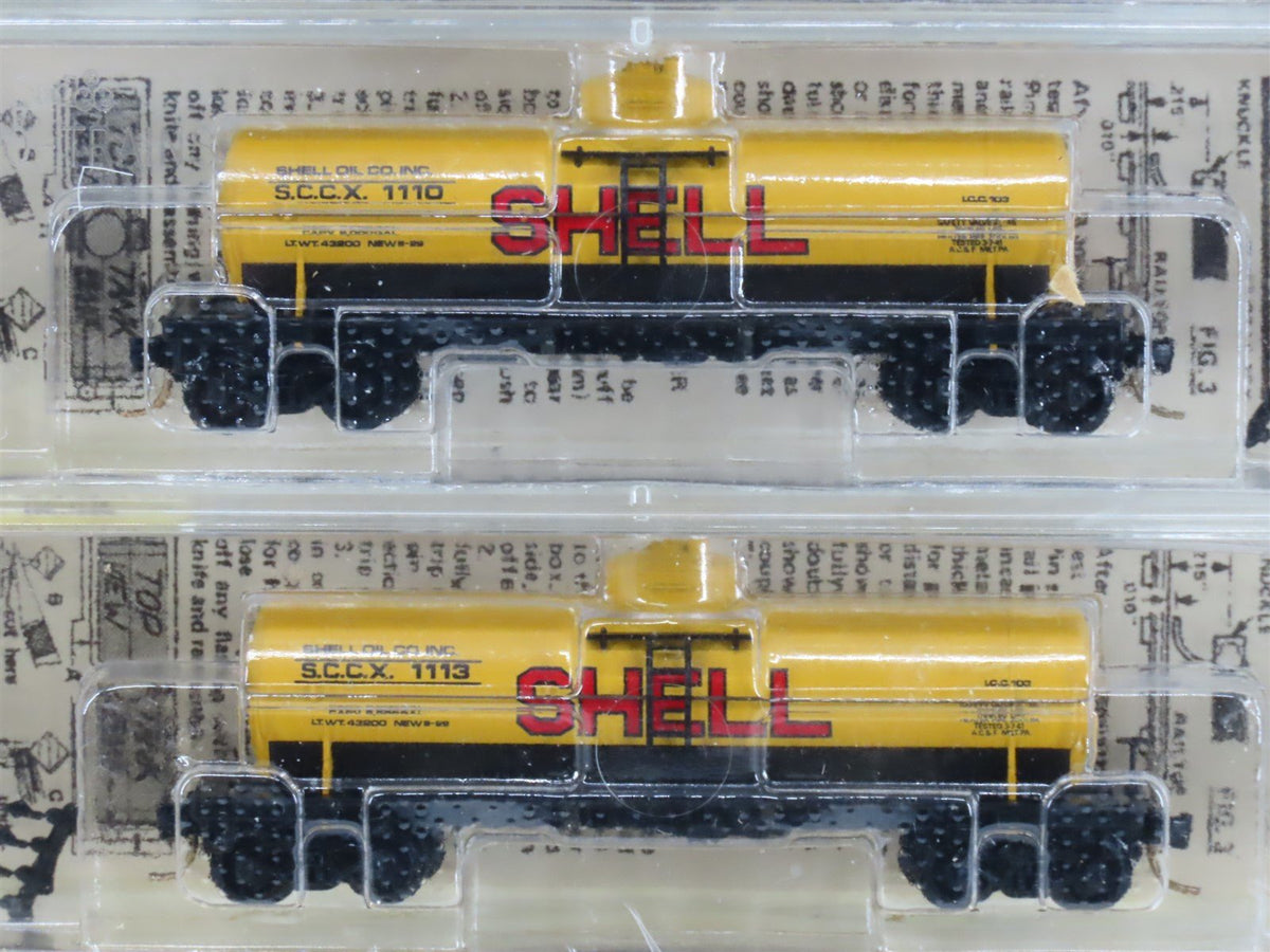 N Scale Micro-Trains MTL 65092 SCCX Shell 39&#39; Single Dome Tankcar 6-Pack