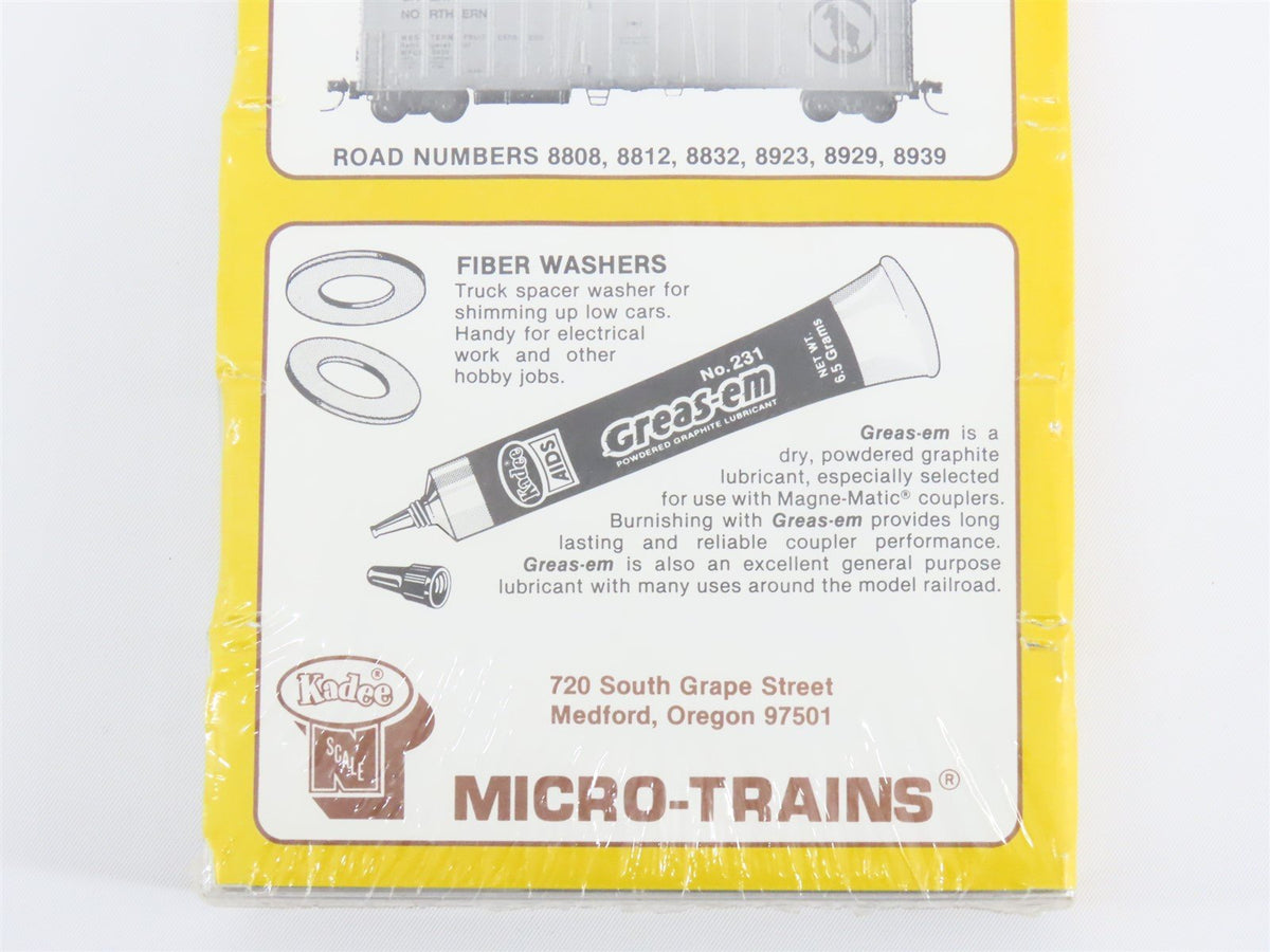 N Scale Micro-Trains MTL 70032 WFCX Great Northern 51&#39; Mechanical Reefer 6-Pack