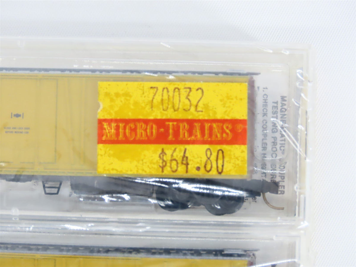 N Scale Micro-Trains MTL 70032 WFCX Great Northern 51&#39; Mechanical Reefer 6-Pack