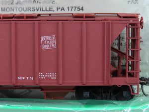 LOT of 11 HO Scale Bowser D&TS & DT&I Railroad 2-Bay Covered Hoppers