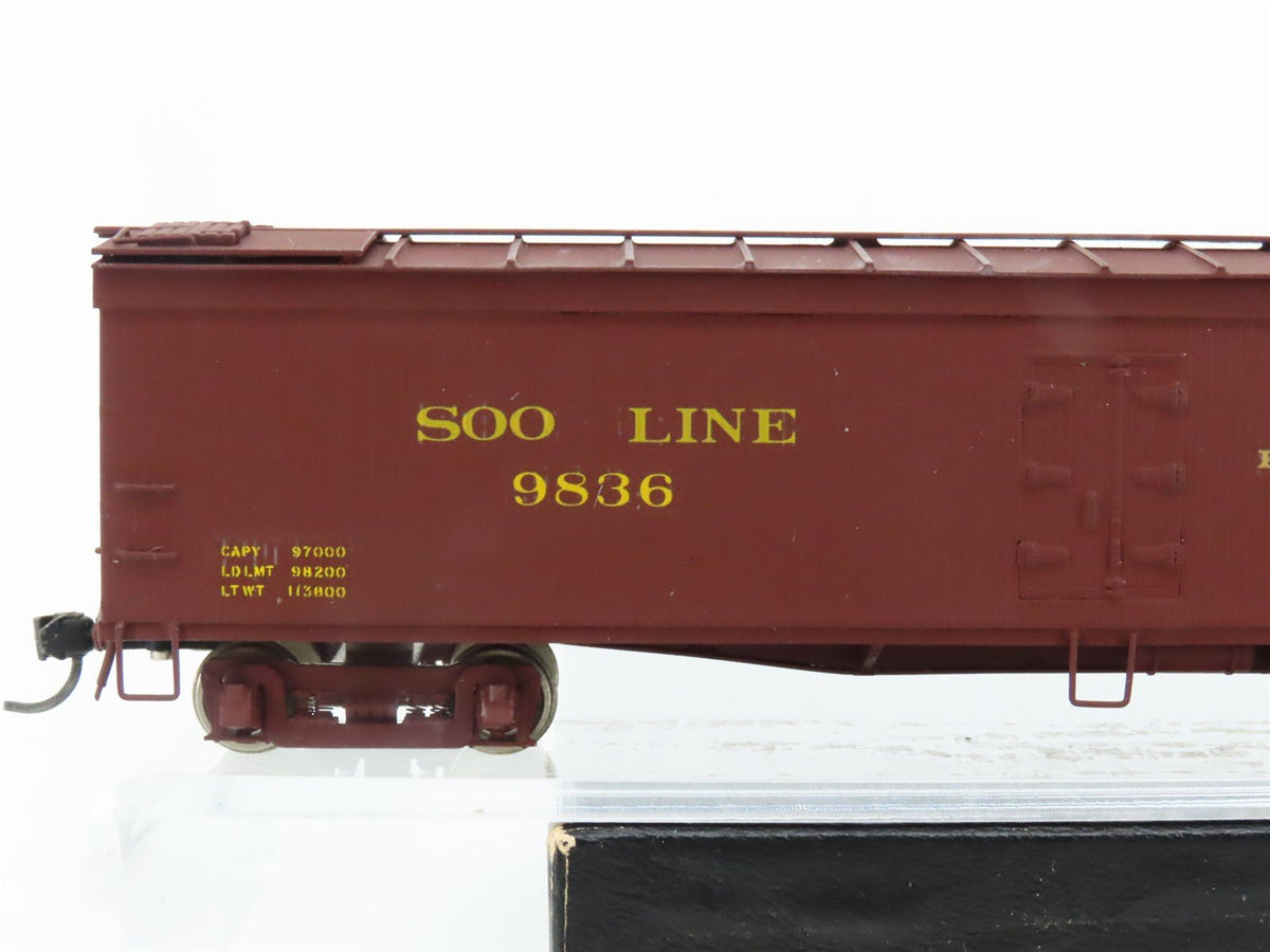 HO Scale Nickel Plate Products BRASS SOO Line 50&#39; Express Reefer #9836 - Custom