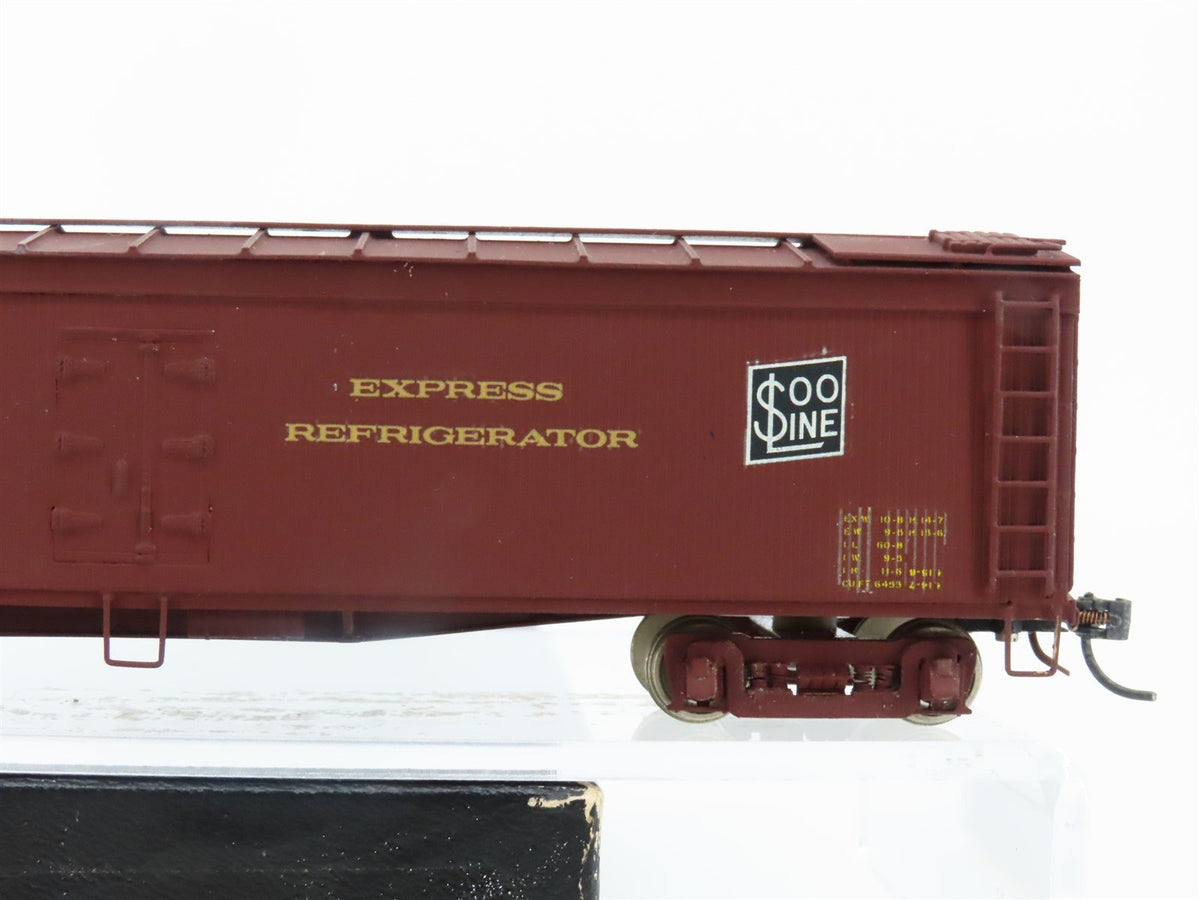 HO Scale Nickel Plate Products BRASS SOO Line 50&#39; Express Reefer #9836 - Custom