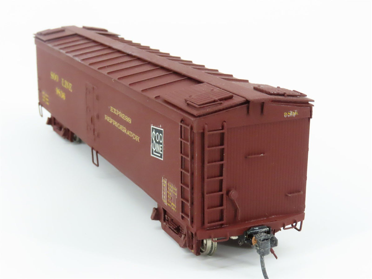 HO Scale Nickel Plate Products BRASS SOO Line 50&#39; Express Reefer #9836 - Custom