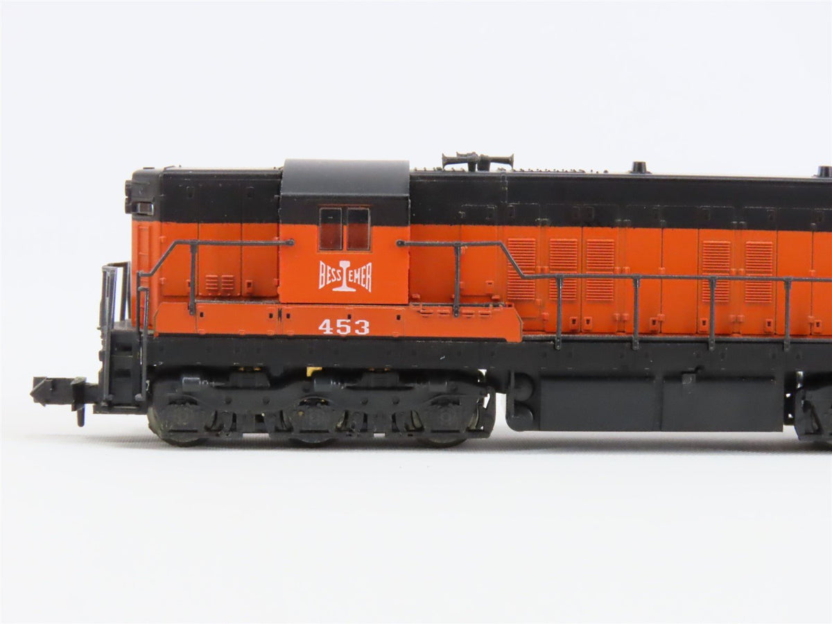 N Scale Atlas 4508 BLE Bessemer &amp; Lake Erie SD7 Diesel Locomotive #453