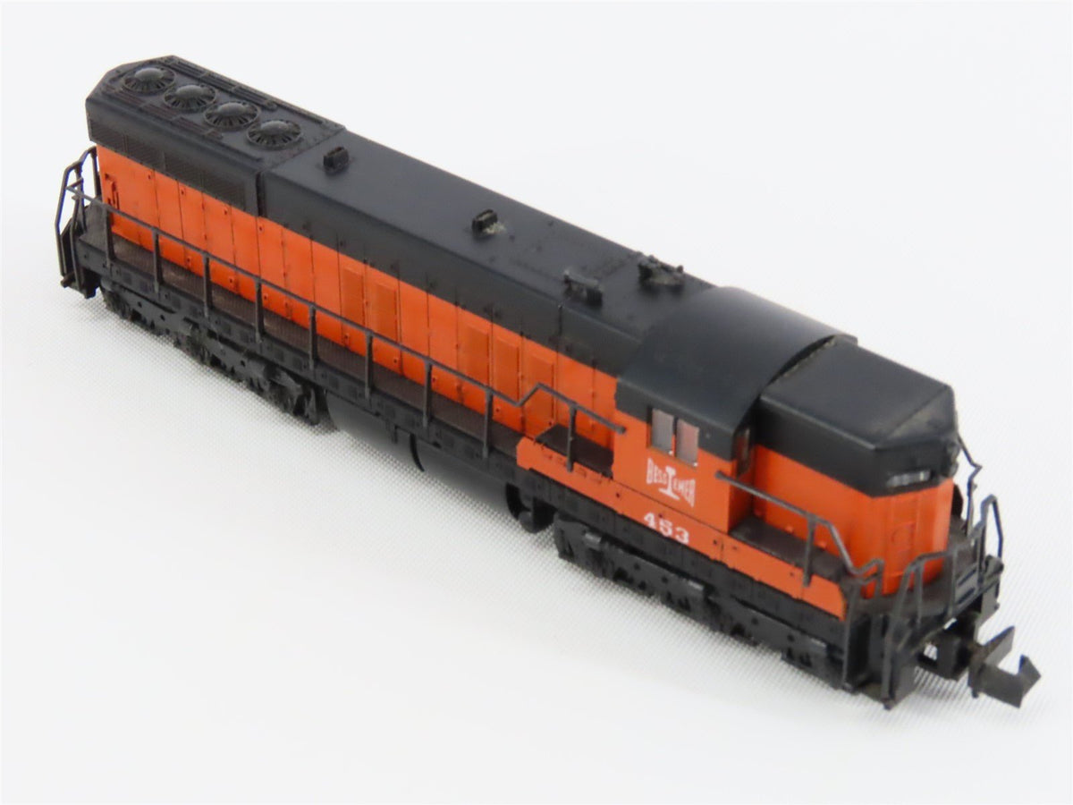 N Scale Atlas 4508 BLE Bessemer &amp; Lake Erie SD7 Diesel Locomotive #453