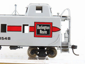 HO Nickel Plate BRASS CB&Q Burlington Route Offset Cupola Caboose #13548 -Custom