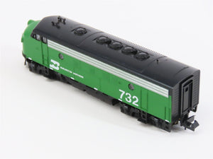 N Scale Kato 176-213 BN Burlington Northern F7A Diesel Locomotive #732