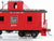 HO Scale Nickel Plate BRASS SOO Line Offset Cupola Wood Caboose #298 - Custom