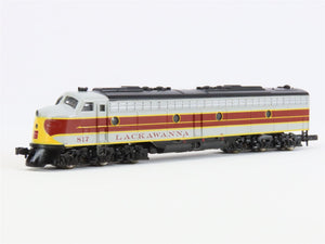 N Scale Life-Like 7185 DLW Lackawanna E8A Diesel Locomotive #817