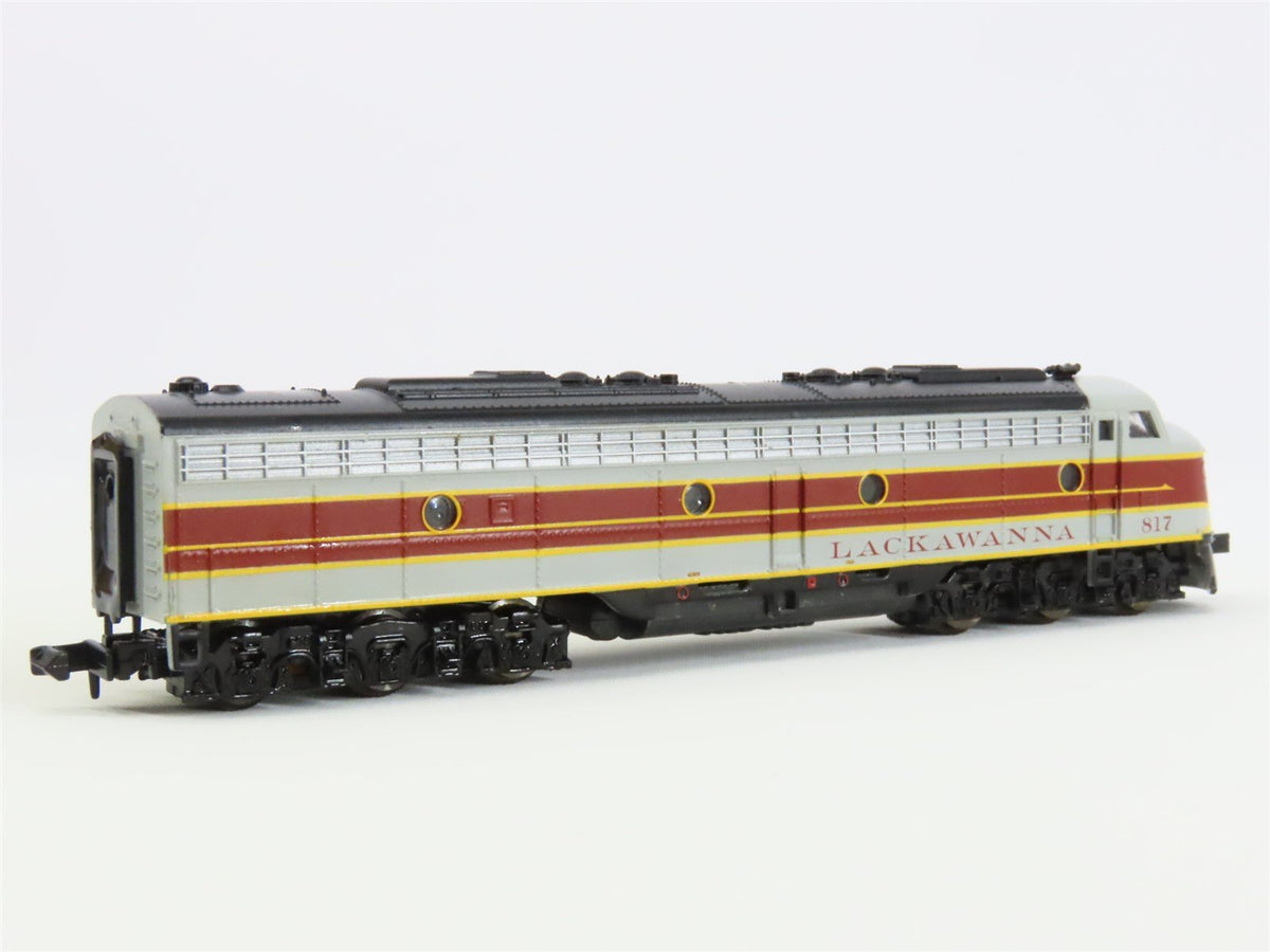 N Scale Life-Like 7185 DLW Lackawanna E8A Diesel Locomotive #817