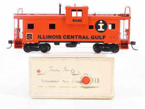 HO Trains Inc TID BRASS IC Illinois Central Extended Vision Caboose #9350 Custom