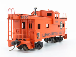 HO Trains Inc TID BRASS IC Illinois Central Extended Vision Caboose #9350 Custom