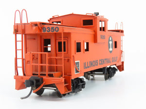 HO Trains Inc TID BRASS IC Illinois Central Extended Vision Caboose #9350 Custom