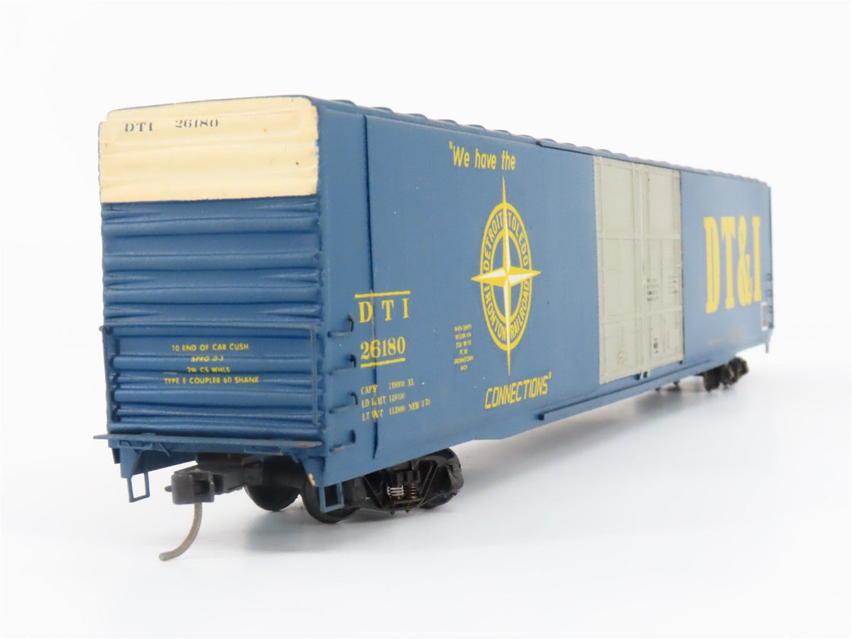 HO Scale Trains Inc TID BRASS DT&amp;I 86&#39; Hi-Cube Box Car #26180 - Custom