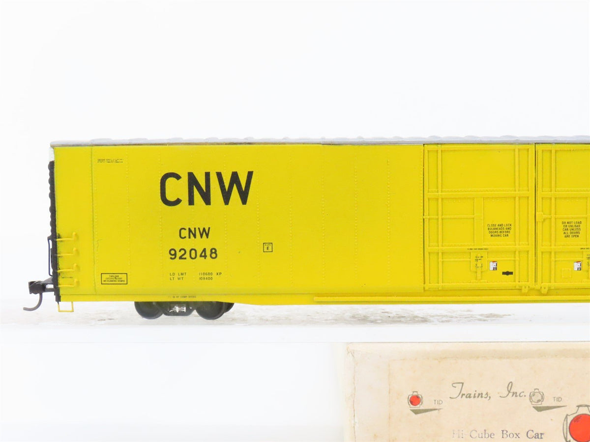 HO Scale Trains Inc TID BRASS CNW 86&#39; Hi-Cube Box Car #92048 - Custom