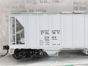 LOT of 12 HO Scale Bowser & Atlas P&WV/MKT/LS&S Railroad 2-Bay Hoppers