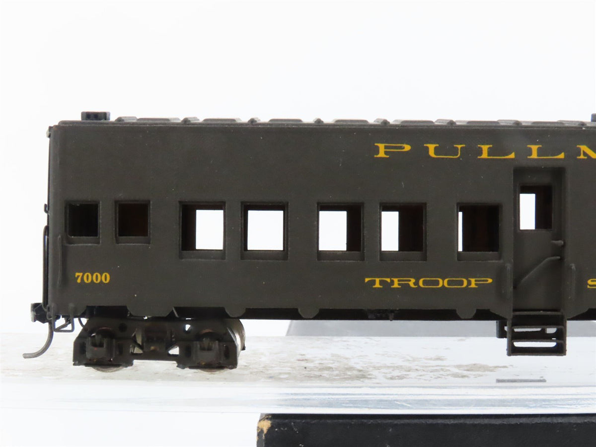 HO Scale Hallmark/Dongjin BRASS Pullman Troop Sleeper Passenger #7000 - Custom