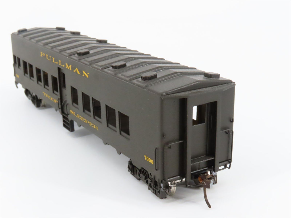 HO Scale Hallmark/Dongjin BRASS Pullman Troop Sleeper Passenger #7000 - Custom