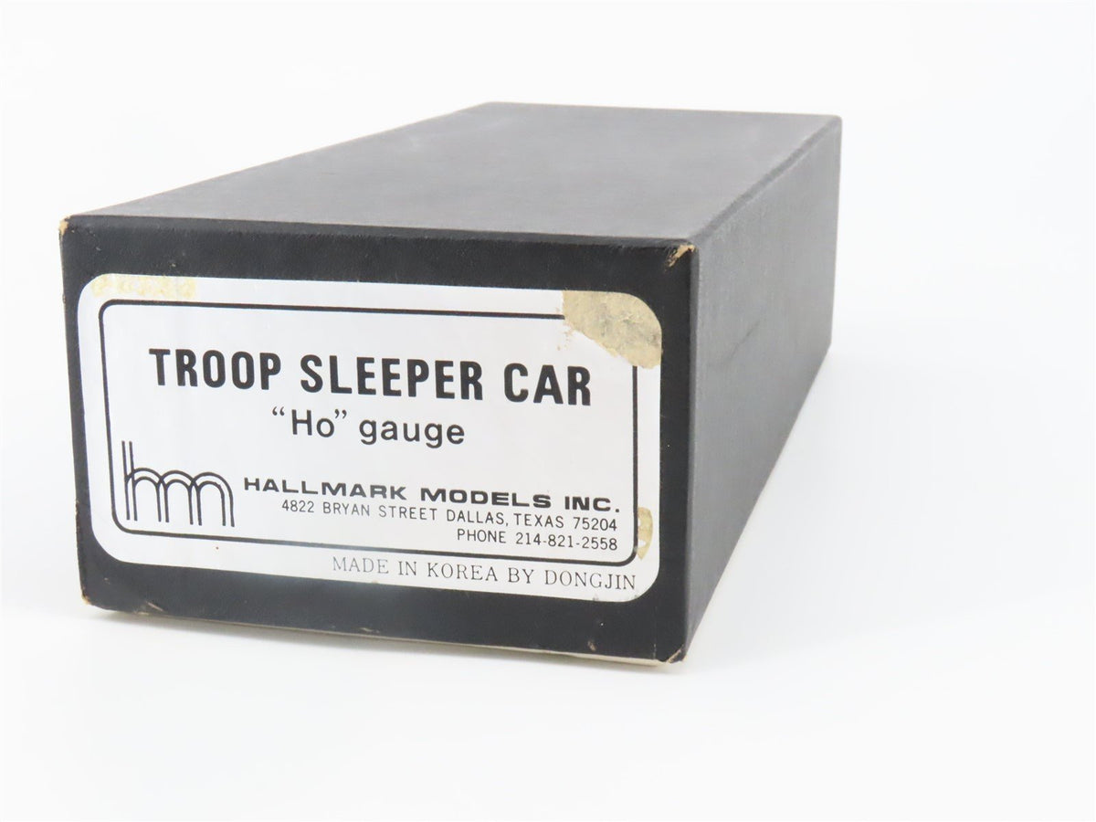 HO Scale Hallmark/Dongjin BRASS Pullman Troop Sleeper Passenger #7000 - Custom