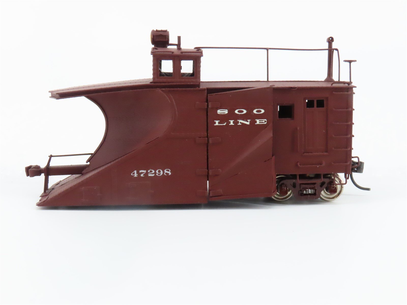 HO NJ Custom NJCB BRASS SOO Line Snow Plow #47298 - Custom