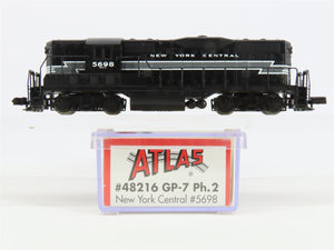 N Scale Atlas 48216 NYC New York Central GP7 Ph2 Diesel Locomotive #5698