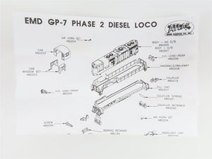 N Scale Atlas 48216 NYC New York Central GP7 Ph2 Diesel Locomotive #5698