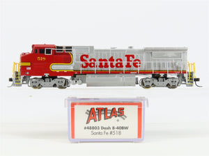 N Scale Atlas 48803 ATSF Santa Fe Dash 8-40BW Diesel Locomotive #518