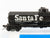 HO Pecos River/Gangsan BRASS 2408 ATSF Santa Fe Single Dome Tank Car #98420