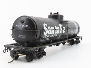 HO Pecos River/Gangsan BRASS 2408 ATSF Santa Fe Single Dome Tank Car #98420