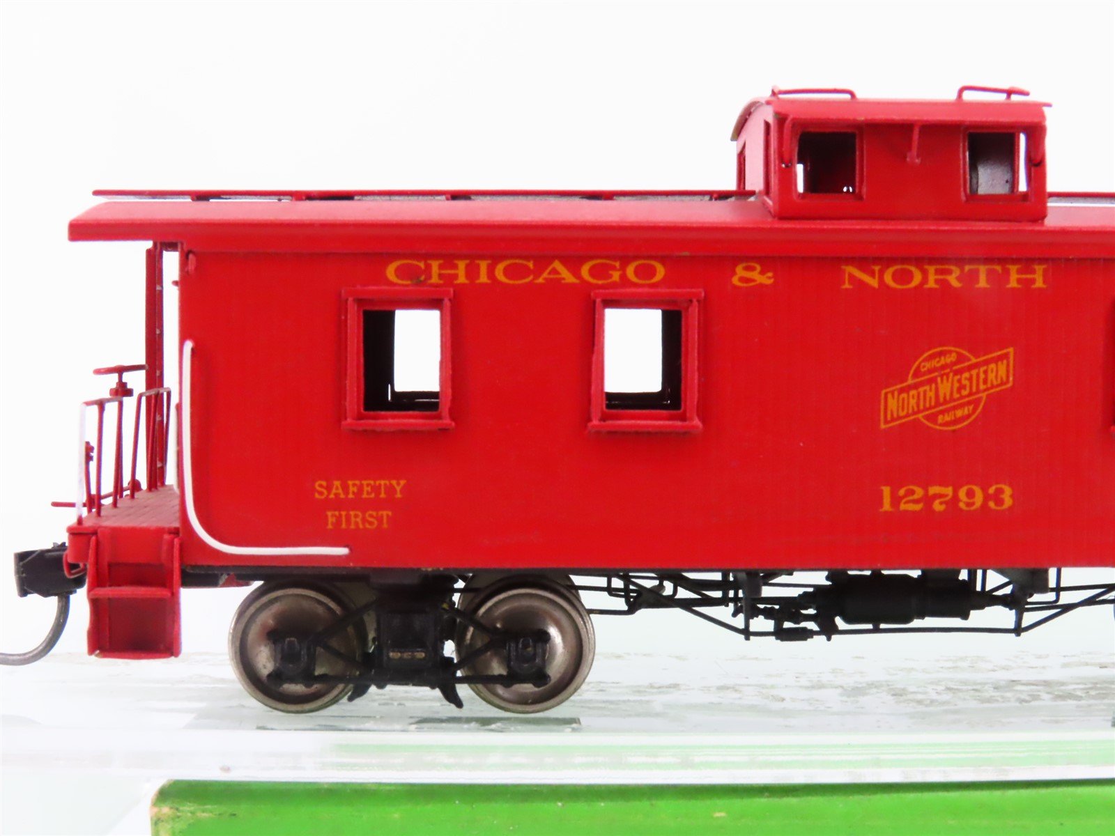 HO Overland BRASS CNW Chicago North Western Center Cupola Caboose #12793 -Custom