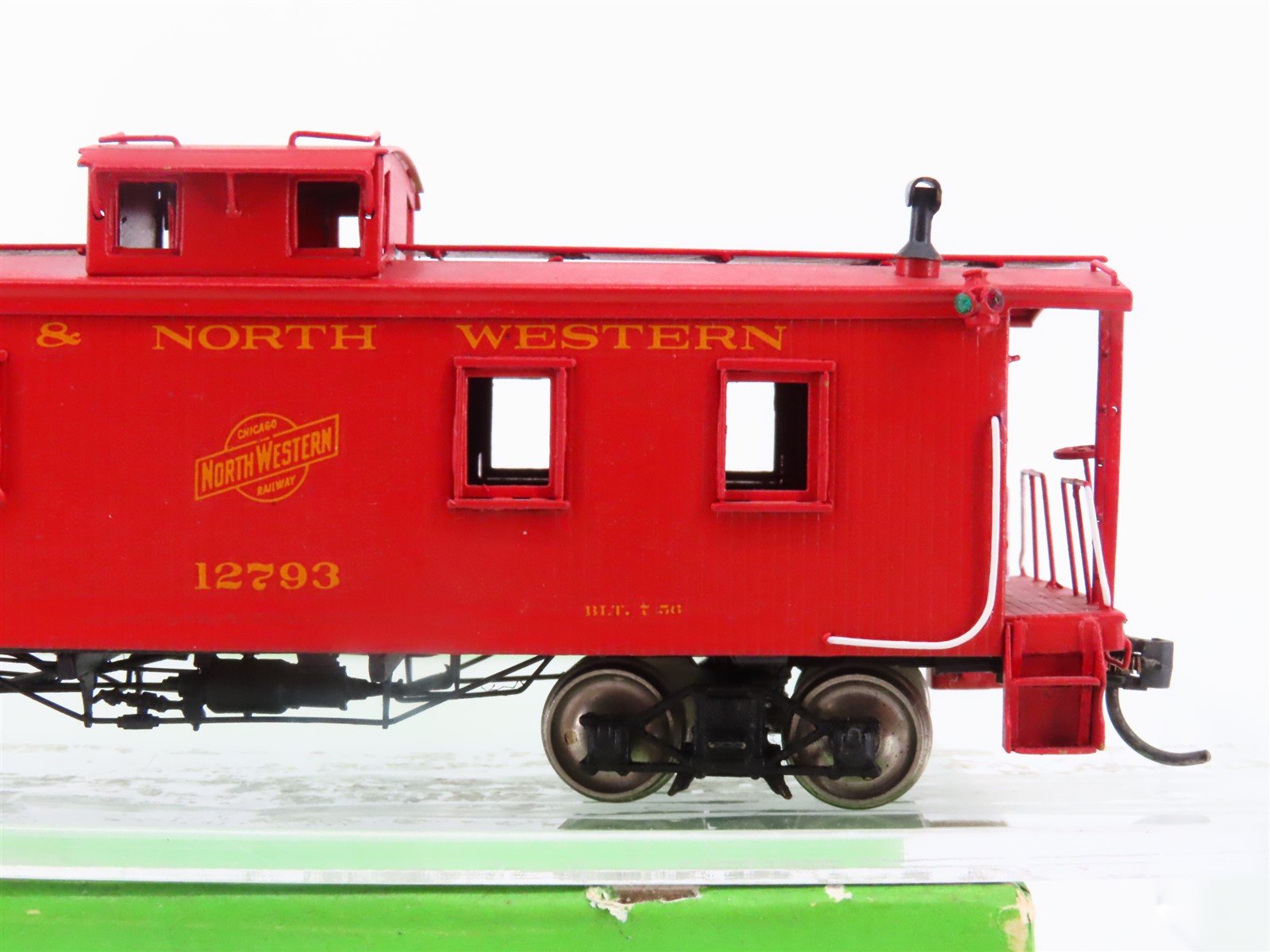 HO Overland BRASS CNW Chicago North Western Center Cupola Caboose #12793 -Custom