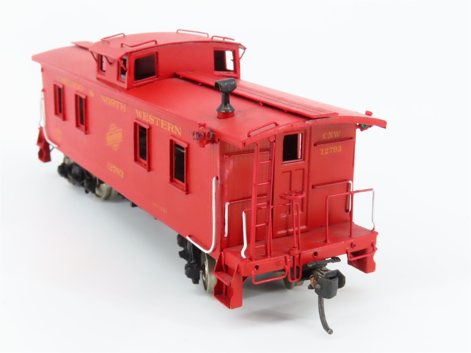 HO Overland BRASS CNW Chicago North Western Center Cupola Caboose #12793 -Custom