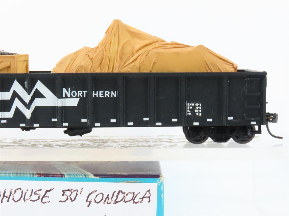 HO Scale Roundhouse MIGN Michigan Northern 50&#39; Gondola #5346 Custom w/ Load