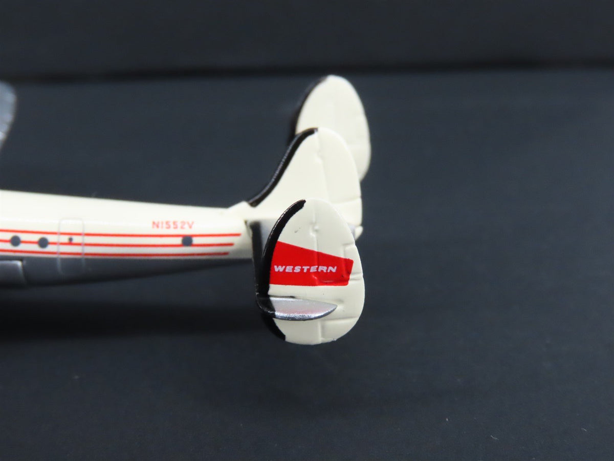 1:400 Scale Aero Classics Die-Cast Western Lockheed L-749 Aircraft N1552V