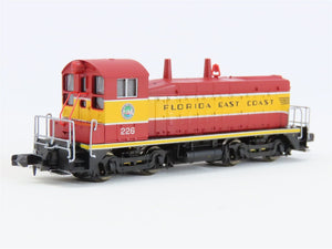 N Scale Life-Like 7507 FEC Florida East Coast SW9 Diesel Locomotive #226