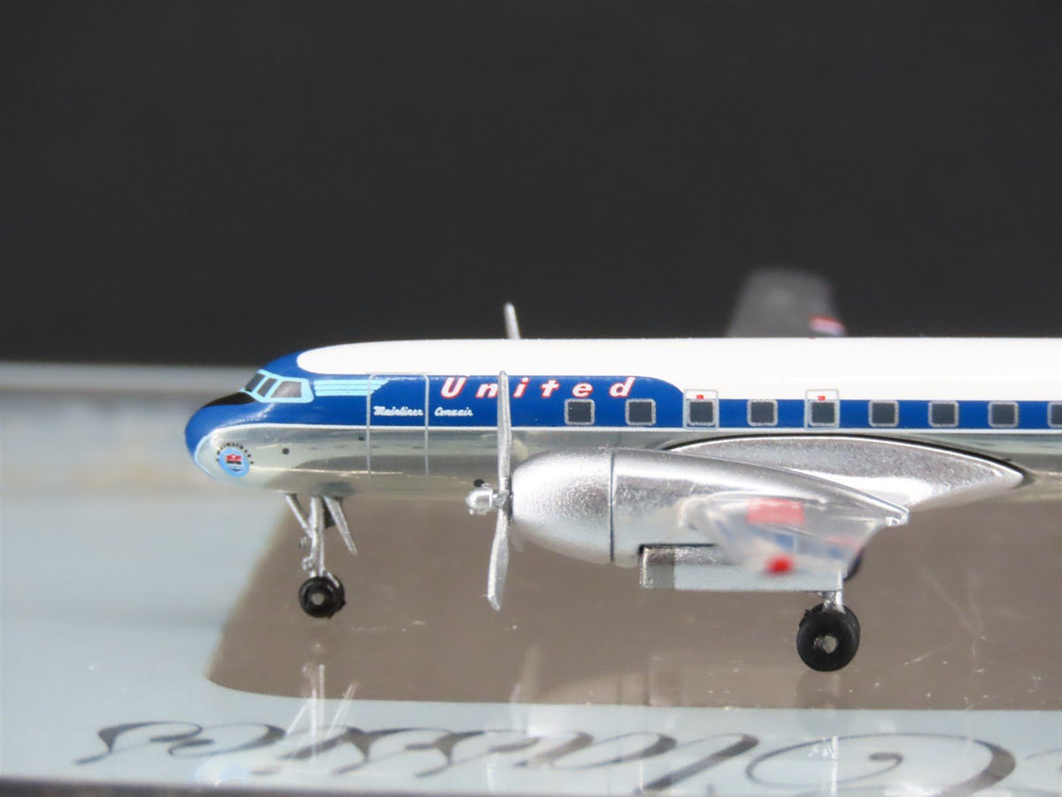 1:400 Scale Aero Classics Die-Cast United Convair CV-440 Aircraft N73102