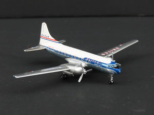 1:400 Scale Aero Classics Die-Cast United Convair CV-440 Aircraft N73102