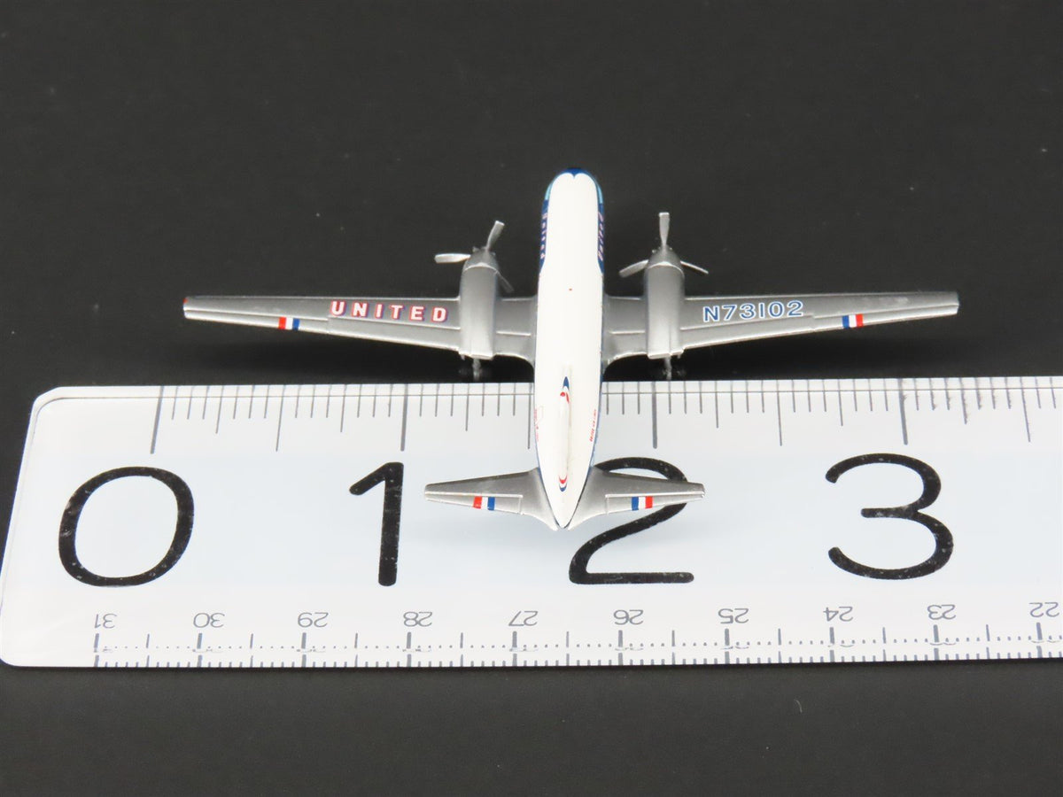 1:400 Scale Aero Classics Die-Cast United Convair CV-440 Aircraft N73102