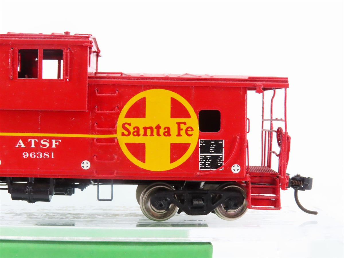 HO Overland/Ajin BRASS OMI-1112 ATSF Santa Fe Extended Vision Caboose #96381