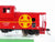 HO Overland/Ajin BRASS OMI-1112 ATSF Santa Fe Extended Vision Caboose #96381