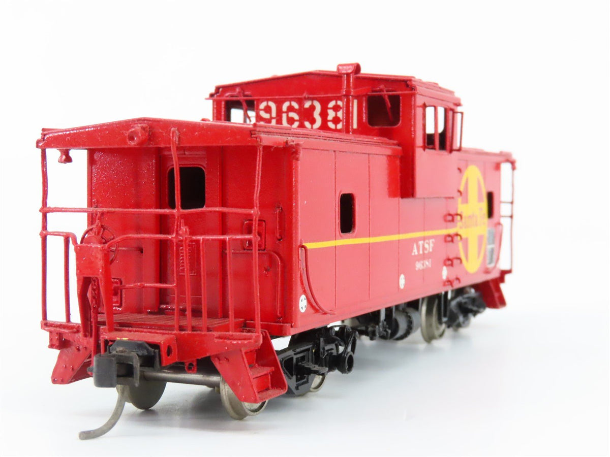 HO Overland/Ajin BRASS OMI-1112 ATSF Santa Fe Extended Vision Caboose #96381