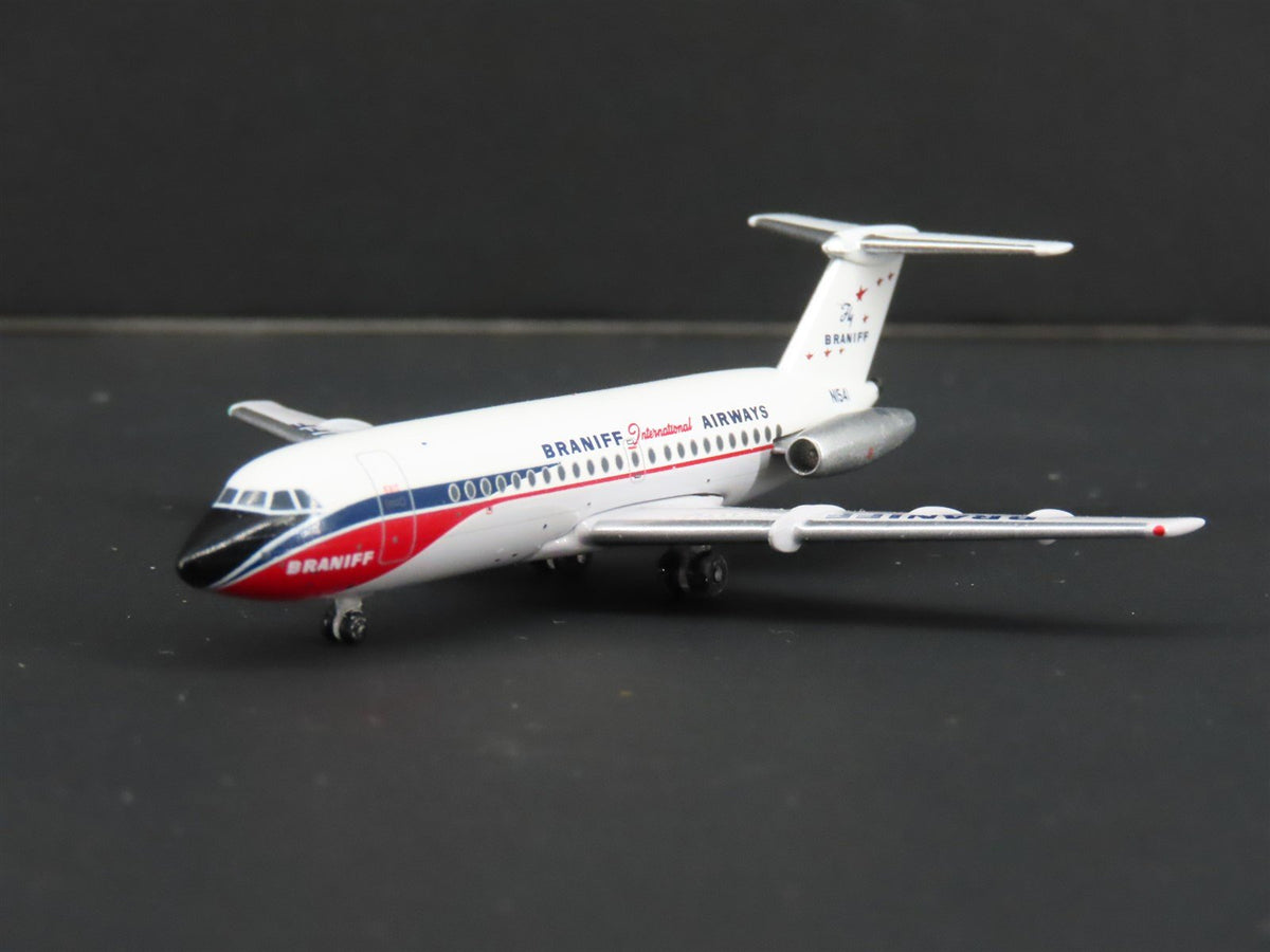 1:400 Aero Classics Die-Cast Braniff British Aircraft Corp BAC-111-200 Aircraft