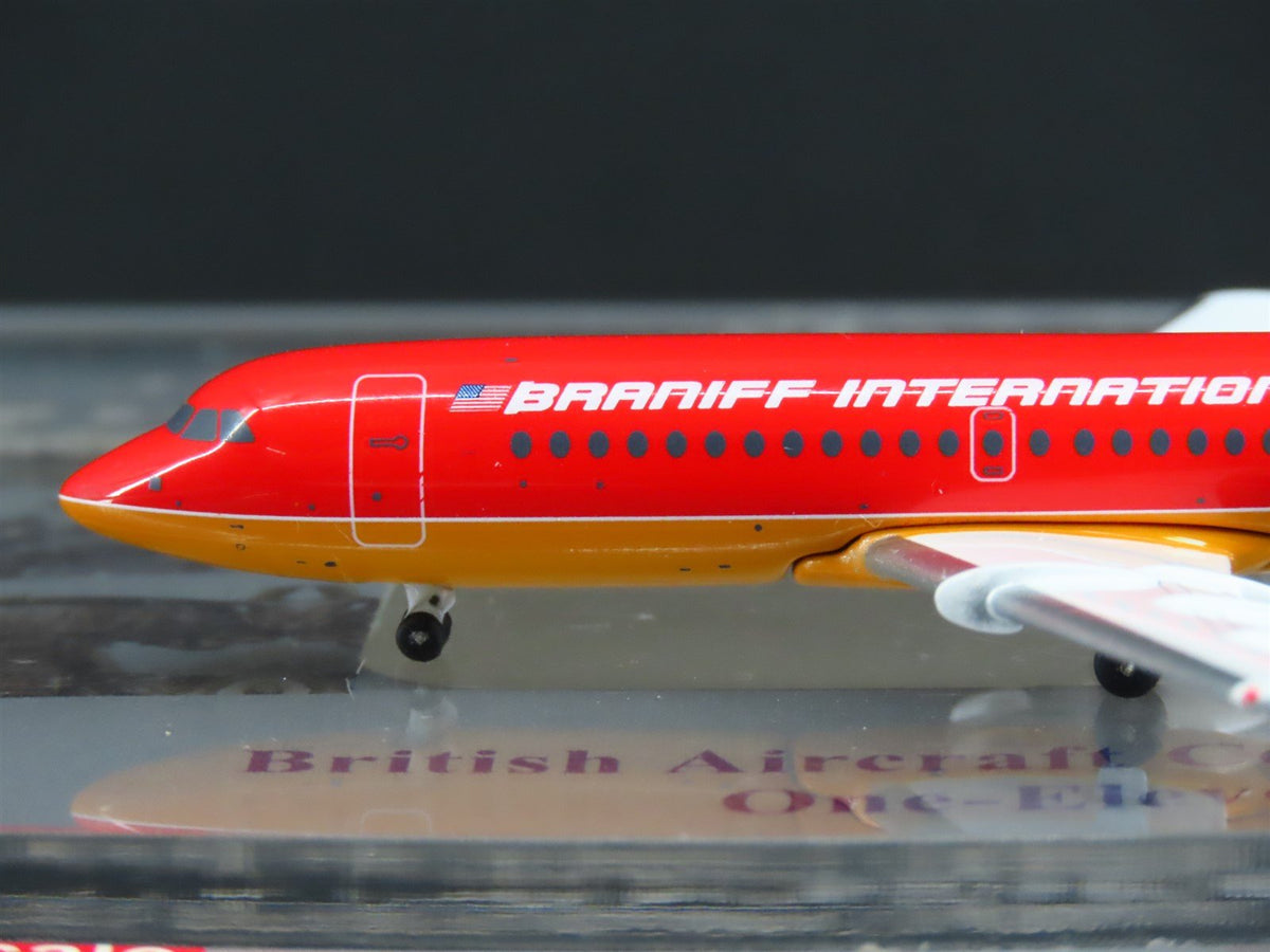 1:400 Aero Classics Die-Cast Braniff British Aircraft Corp BAC-111-200 Aircraft