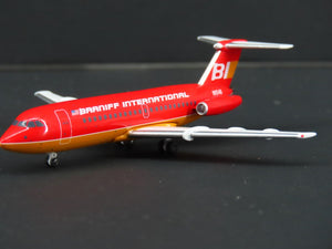 1:400 Aero Classics Die-Cast Braniff British Aircraft Corp BAC-111-200 Aircraft