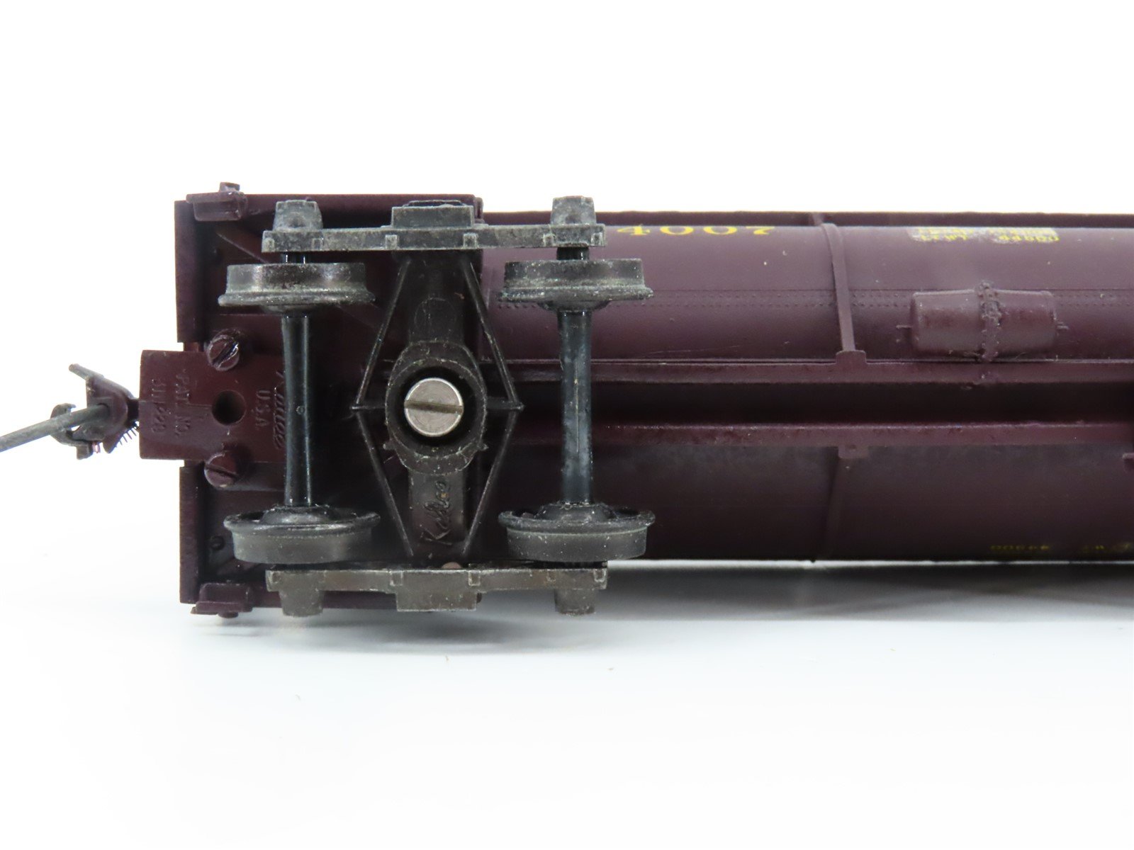 HO NorthWest Short Line NWSL BRASS SOO Line Single Dome Logging Tank Car -Custom