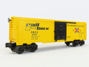 O Gauge 3-Rail Lionel 6-9767 RBOX Railbox Single Door Boxcar #9767