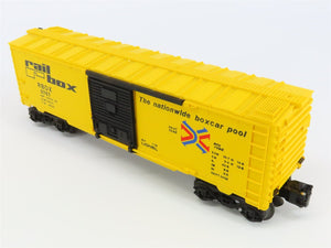 O Gauge 3-Rail Lionel 6-9767 RBOX Railbox Single Door Boxcar #9767